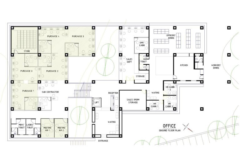 OFFICE GROUND FLOOR PLAN 13