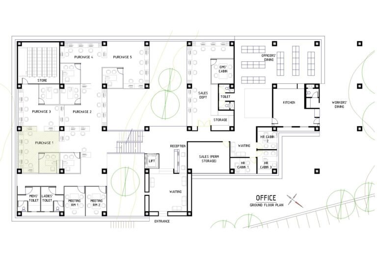 OFFICE GROUND FLOOR PLAN 6