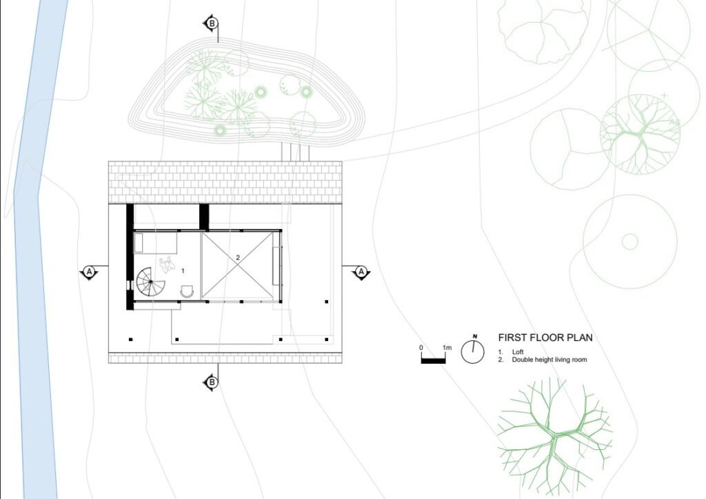 writers-cottage_fractalchaos-architects_FIRST FLOOR PLAN