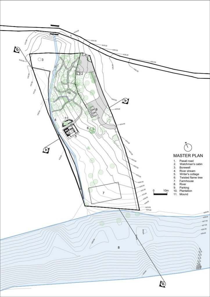 writers-cottage_fractalchaos-architects_MASTER PLAN